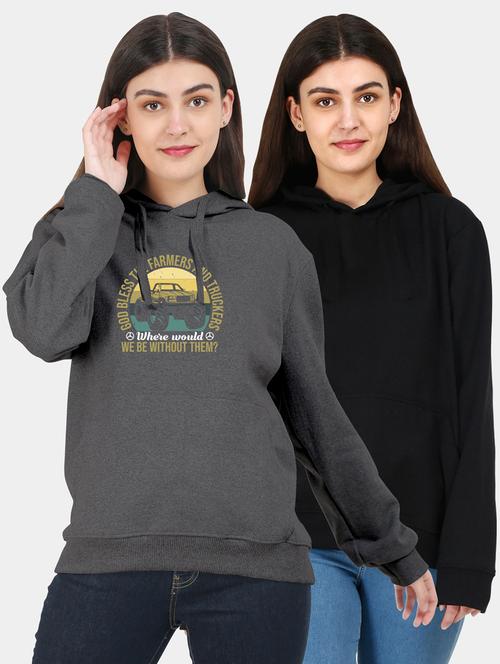 set of 2 hooded sweatshirts - 18154118 - Very Small Image - 1