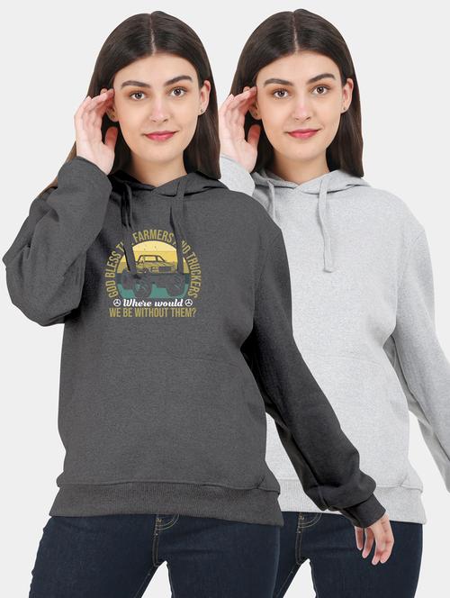 set of 2 hooded sweatshirts - 18154121 - Very Small Image - 1
