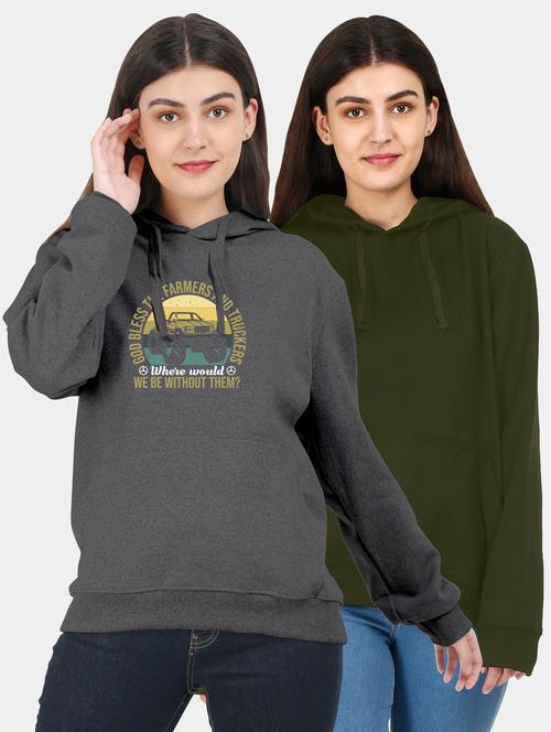 set of 2 hooded sweatshirts - 18154122 - Very Small Image - 1