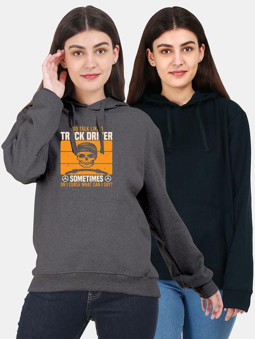 set of 2 hooded neck sweatshirt - 18154378 - Very Small Image - 1