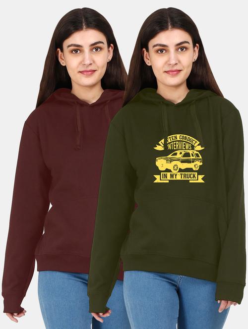 multi colored fleece sweatshirt - 18154916 - Very Small Image - 1