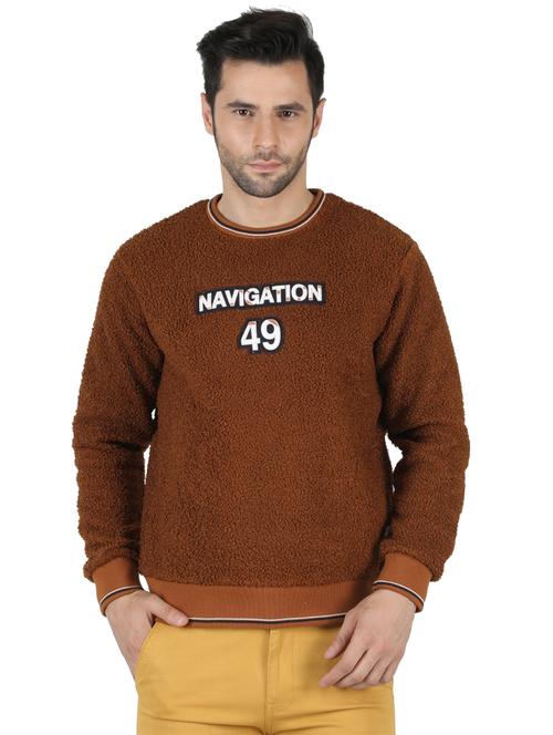 brown applique sweatshirt - 18155057 - Very Small Image - 1