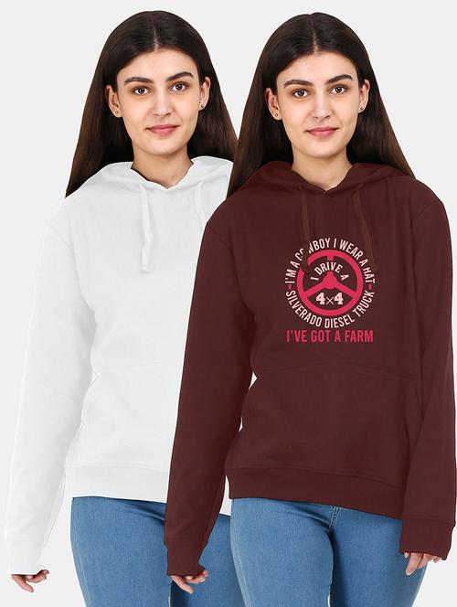 set of 2 hooded sweatshirt - 18155551 - Very Small Image - 1