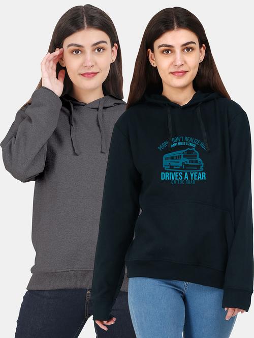 set of 2 pcs hooded sweatshirt - 18156429 - Very Small Image - 1