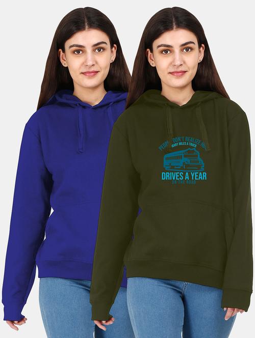set of 2 pcs hooded sweatshirt - 18156449 - Very Small Image - 1