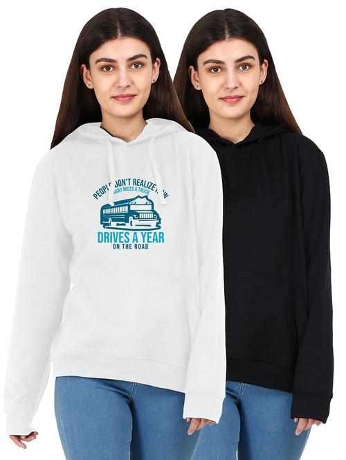 set of 2 pcs hooded sweatshirt - 18156456 - Very Small Image - 1