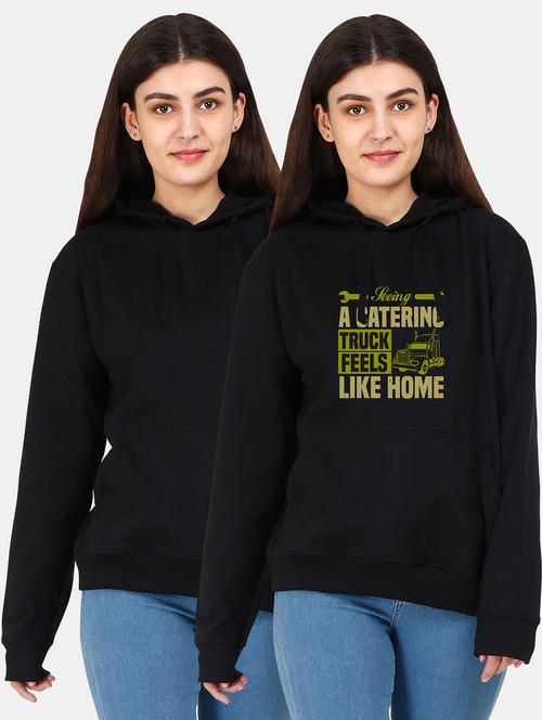 set of 2 pcs hooded sweatshirt - 18156476 - Very Small Image - 1