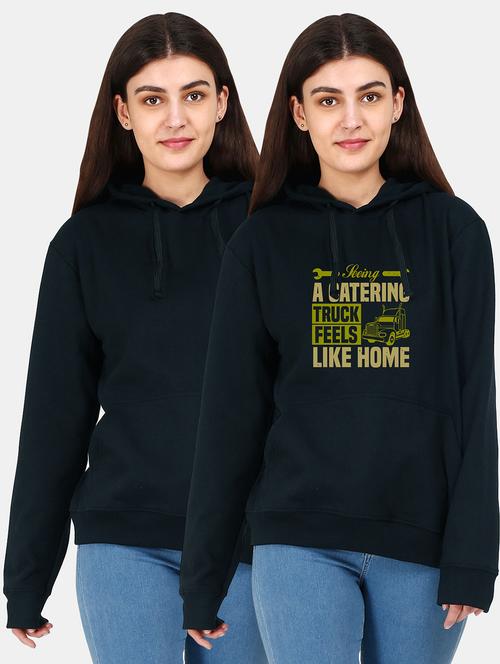 set of 2 pcs hooded sweatshirt - 18156533 - Very Small Image - 1