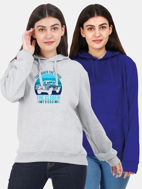 set of 2 pcs hooded sweatshirt - 18156740 - Very Small Image - 1