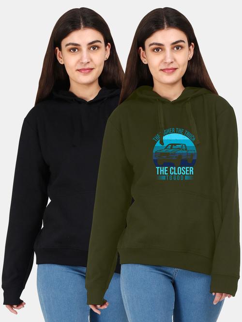 set of 2 pcs hooded sweatshirt - 18156743 - Very Small Image - 1