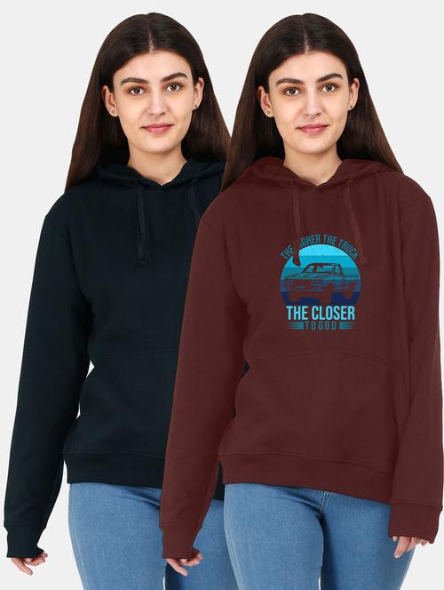 set of 2 pcs hooded sweatshirt - 18156758 - Very Small Image - 1