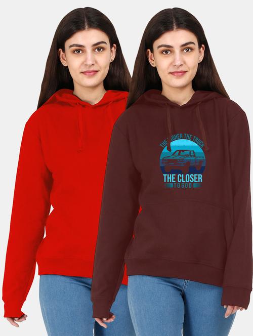 set of 2 pcs hooded sweatshirt - 18156759 - Very Small Image - 1