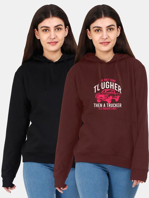 set of 2 pcs hooded sweatshirt - 18156816 - Very Small Image - 1