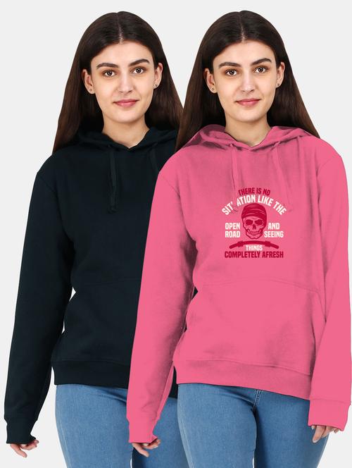 set of 2 pcs hooded sweatshirt - 18156848 - Very Small Image - 1