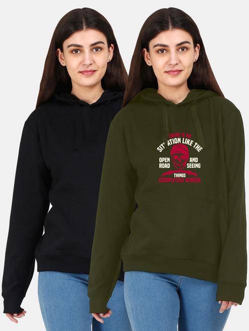 set of 2 pcs hooded sweatshirt - 18156875 - Very Small Image - 1