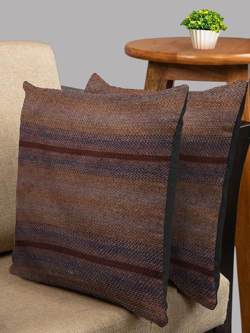 houzzcode set of 2 16x16" wool stripes - 18157884 - Very Small Image - 1