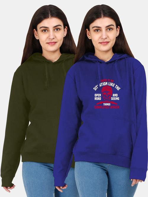 set of 2 pcs hooded sweatshirt - 18159304 - Very Small Image - 1