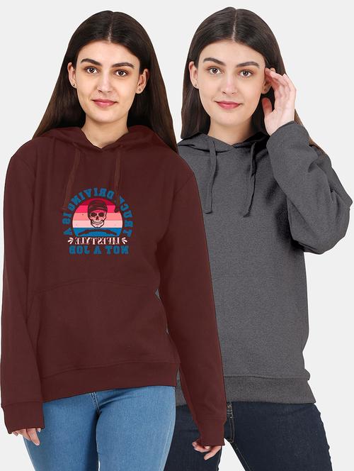 set of 2 hooded sweatshirts - 18159600 - Very Small Image - 1