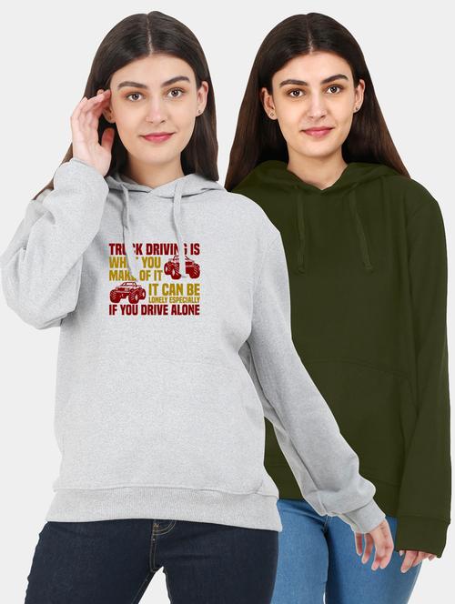 set of 2 hooded sweatshirts - 18159668 - Very Small Image - 1