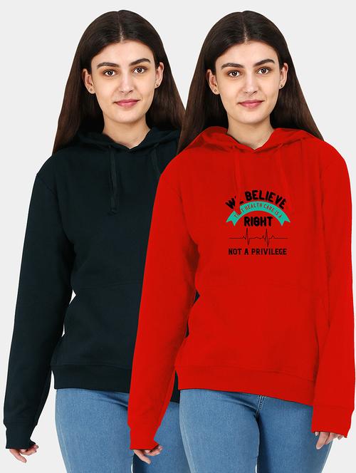 set of 2 pcs hooded sweatshirt - 18161014 - Very Small Image - 1