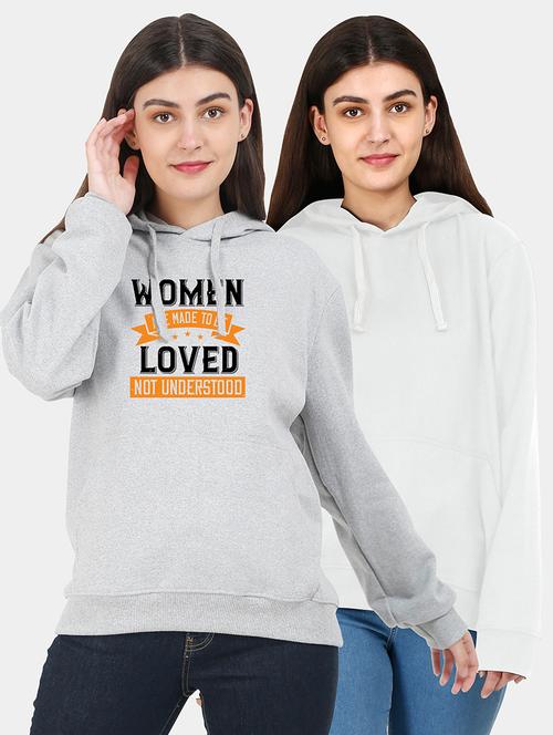 set of 2 pcs hooded sweatshirt - 18161058 - Very Small Image - 1