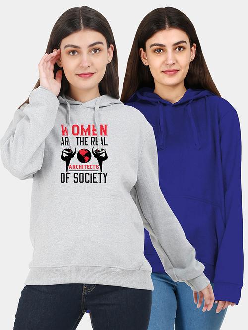 set of 2 pcs hooded sweatshirt - 18161119 - Very Small Image - 1
