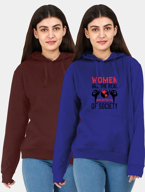 set of 2 pcs hooded sweatshirt - 18161138 - Very Small Image - 1