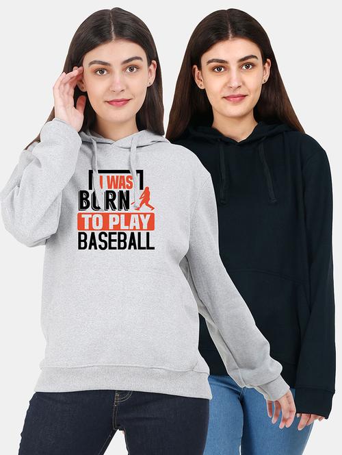 set of 2 pcs hooded sweatshirt - 18161233 - Very Small Image - 1
