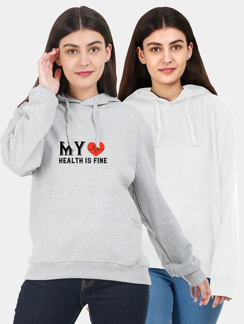 set of 2 hoodies sweatshirt - 18161882 - Very Small Image - 1