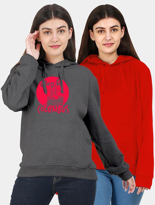 set of 2 hooded sweatshirt - 18162001 - Very Small Image - 1