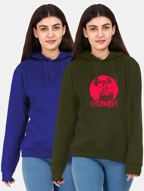 set of 2 pcs hooded sweatshirt - 18162022 - Very Small Image - 1