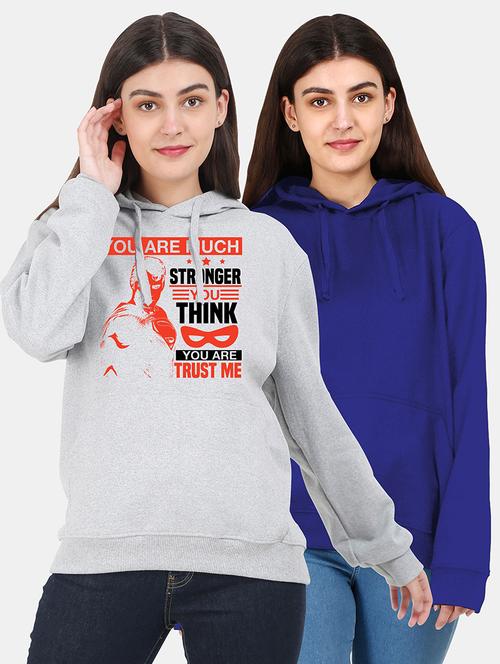 set of 2 hoodies sweatshirt - 18162407 - Very Small Image - 1