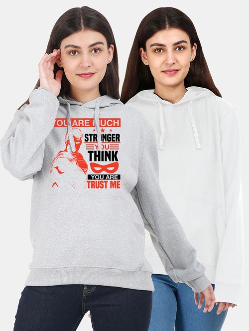 set of 2 hoodies sweatshirt - 18162408 - Very Small Image - 1