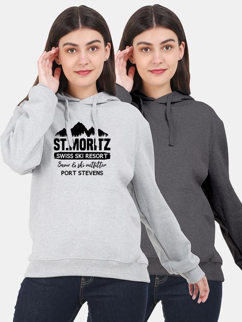 set of 2 hoodies sweatshirt - 18162496 - Very Small Image - 1