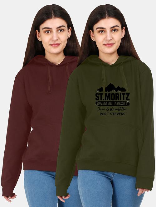 set of 2 hoodies sweatshirt - 18162510 - Very Small Image - 1