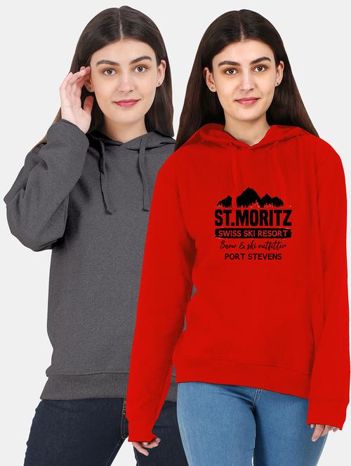 set of 2 hoodies sweatshirt - 18162517 - Very Small Image - 1
