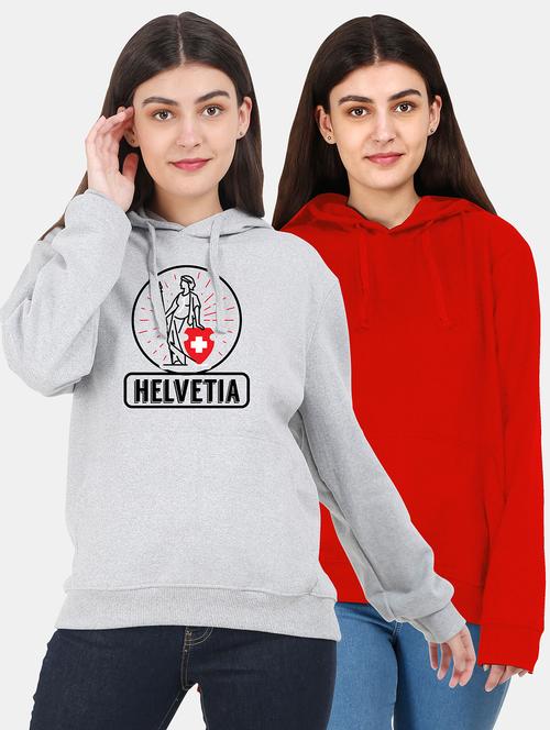 set of 2 pcs hooded sweatshirt - 18162825 - Very Small Image - 1