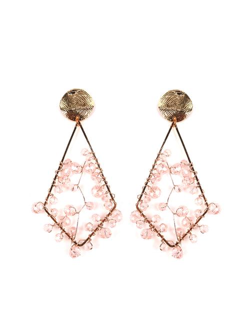 designer geometric gold-tone cluster earrings - 18163098 - Very Small Image - 1