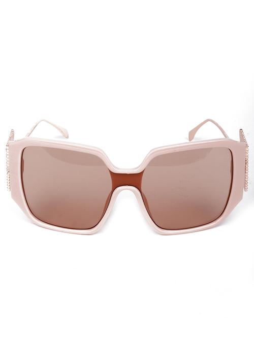 pink tined oversized sunglasses - 18163202 - Very Small Image - 1