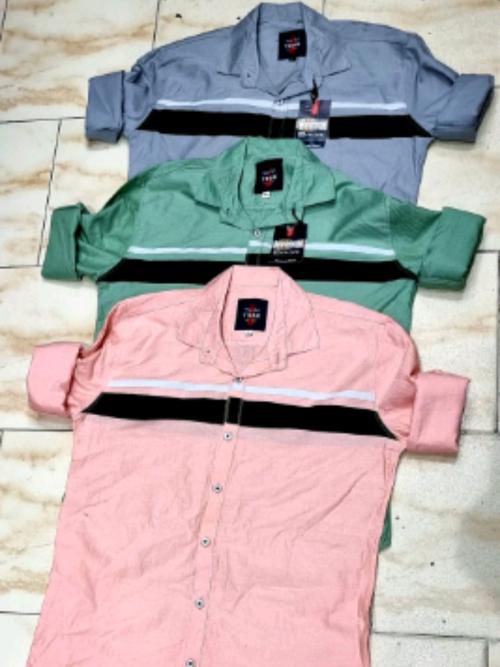men casual shirt 3 pcs set - 18164324 - Very Small Image - 1