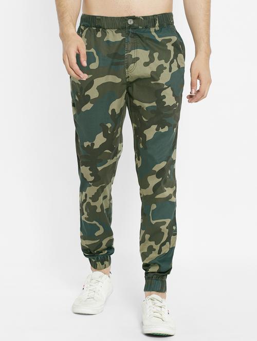 olive camouflage jogger - 18164532 - Very Small Image - 1