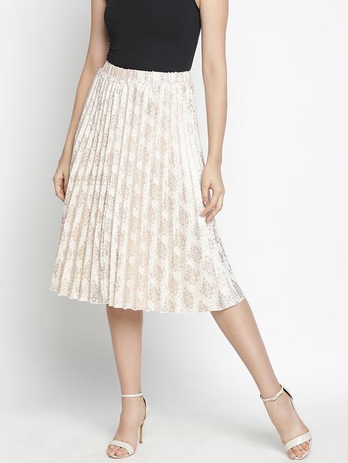 high rise accordion pleat skirt - 18164697 - Very Small Image - 1