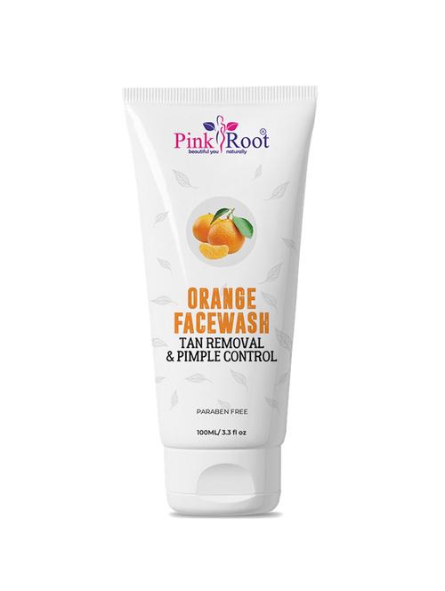 pink root mix fruit soap 100gm (pack of 3) with pink root orange face wash 100ml - 18168497 - Very Small Image - 1