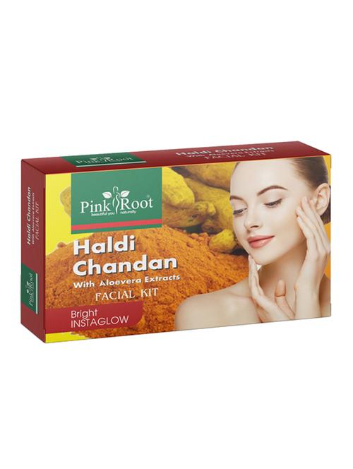 pink root mix fruit soap 100gm (pack of 3) with pink root haldi chandan facial kit - 18168588 - Very Small Image - 1