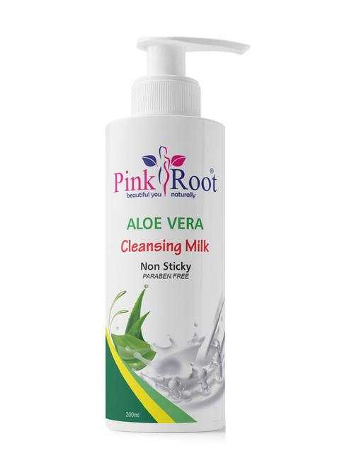 pink root neem tulsi soap 100gm (pack of 3) with pink root aloe vera cleansing milk 200ml - 18168698 - Very Small Image - 1