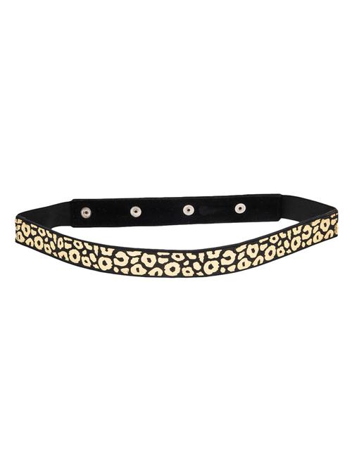 gold & black animal motif belt - 18169503 - Very Small Image - 1