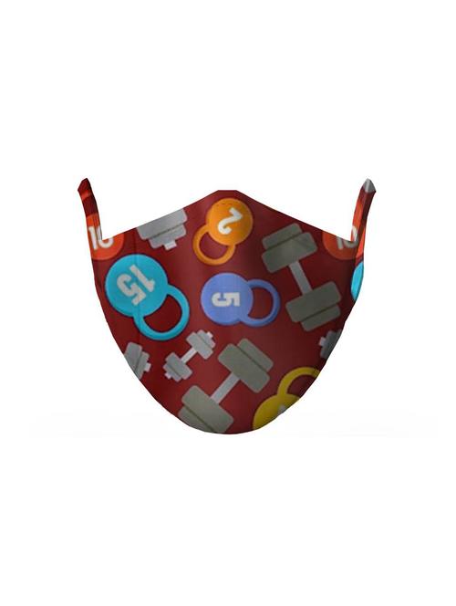 multi colored cotton printed women mask - 18169786 - Very Small Image - 1