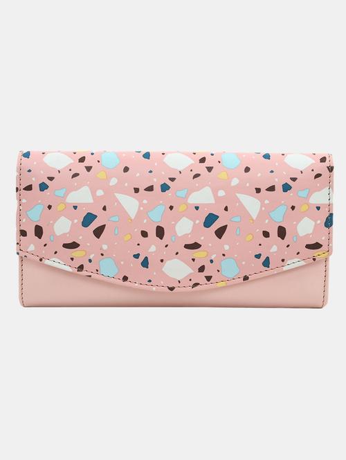 pink polyester wallet - 18170801 - Very Small Image - 1
