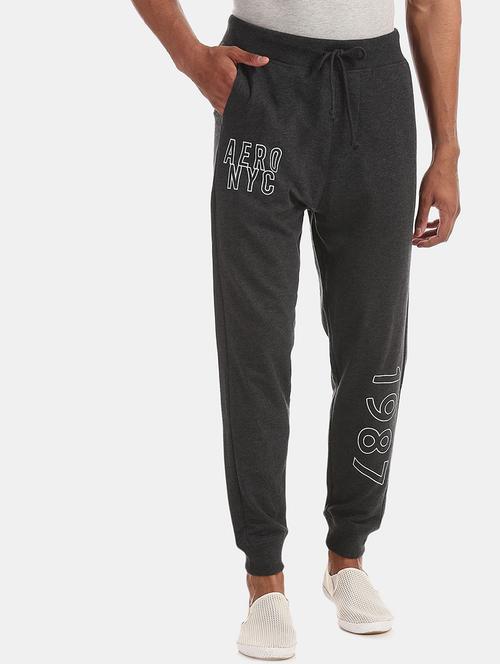 grey printed jogger - 18171726 - Very Small Image - 1