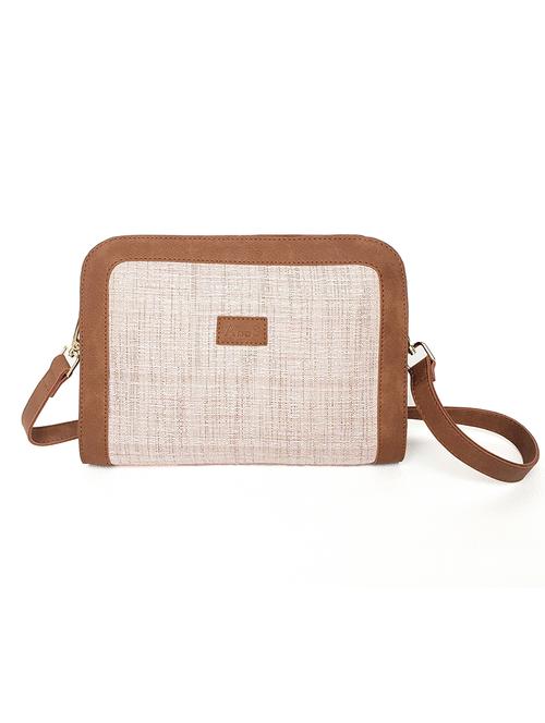 pink jute sling bag - 18171964 - Very Small Image - 1